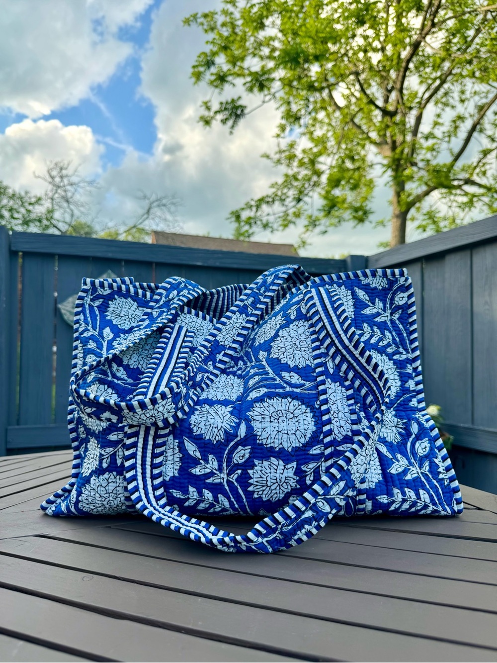 “The Melody” Quilted Tote